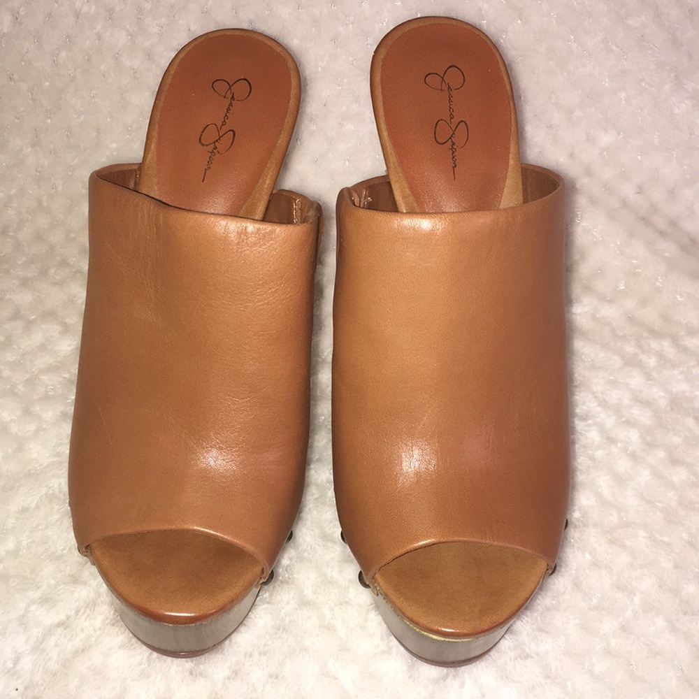 Jessica Simpson platform heels